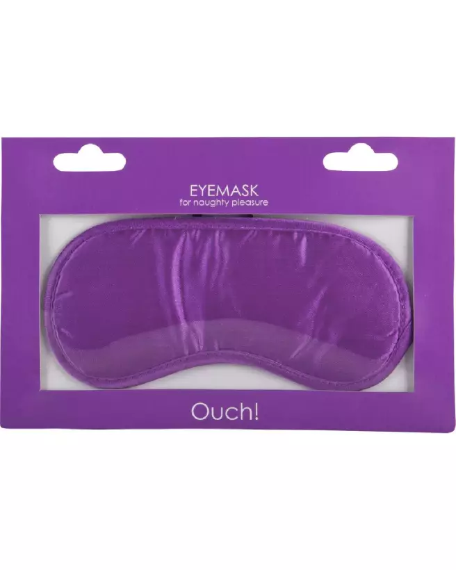 Masque pour les yeux doux Ouch! by Shots pour jeux érotiques et sensoriels-2
