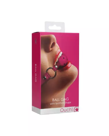Ball Gag de Ouch! by Shots en silicone pour BDSM-2