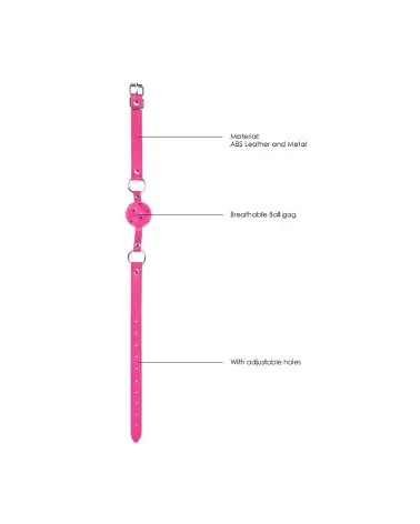 Ball Gag de Ouch! by Shots en silicone pour BDSM-5