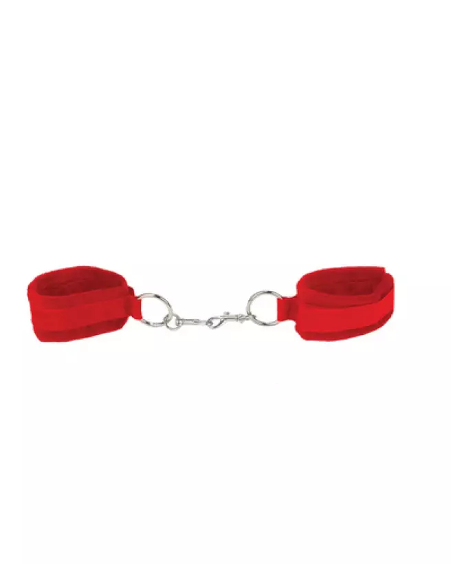 Menottes Velcro Cuffs de Ouch! by Shots pour jeux de retenue et confort optimal-1