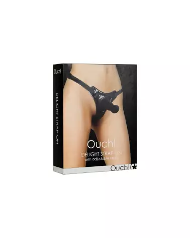 Delight Strap-On Dildo de Ouch! by Shots pour plaisir partagé et confort optimal-3