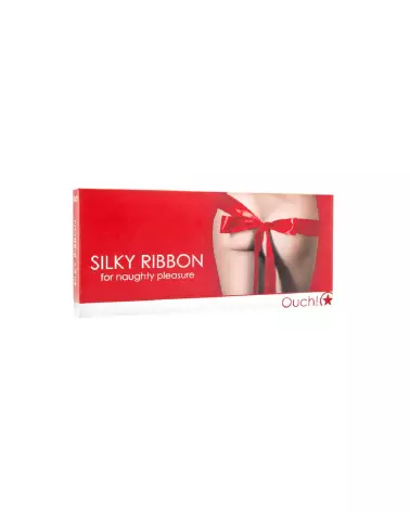 Pinces à tétons et clitoris Silky Ribbon de Ouch! by Shots pour stimulation intense-2