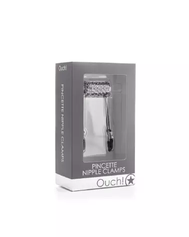Pincette Nipple Clamps Ouch! Shots pour stimulation des tétons-2