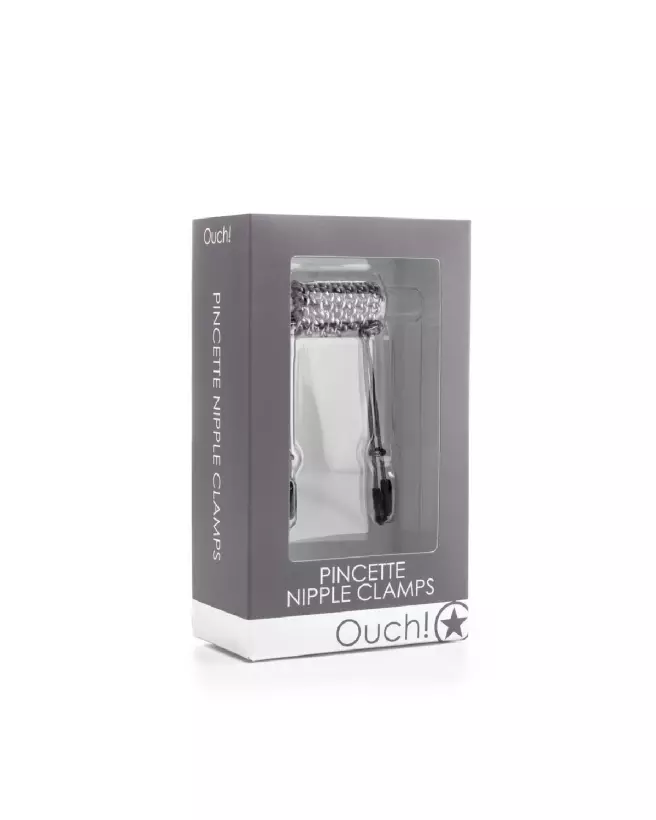 Pincette Nipple Clamps Ouch! Shots pour stimulation des tétons-3