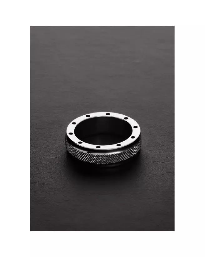 Image COOL and KNURL C-Ring de Steel by Shots en métal, dimensions 15x45 mm-4