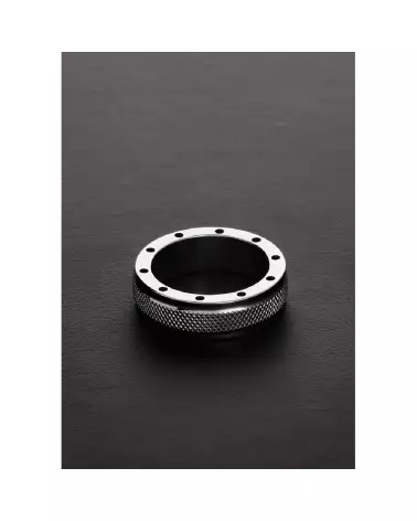Image COOL and KNURL C-Ring de Steel by Shots en métal, dimensions 15x45 mm-4
