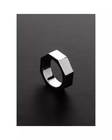 Cockring NUT en métal Steel by Shots pour endurance et performance-1