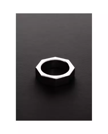 Cockring NUT en métal Steel by Shots pour endurance et performance-4