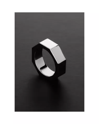 Cockring en métal robuste Steel by Shots pour performance durable-1