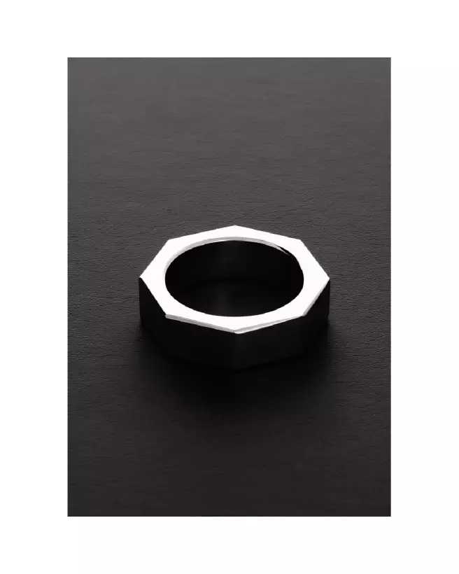 Cockring en métal robuste Steel by Shots pour performance durable-3