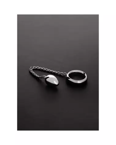 Image du Donut C-Ring Anal Egg en métal de Steel by Shots, accessoire érotique haut de gamme-1