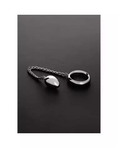 Donut C-Ring Anal Egg en métal de Steel by Shots, 45 mm-1