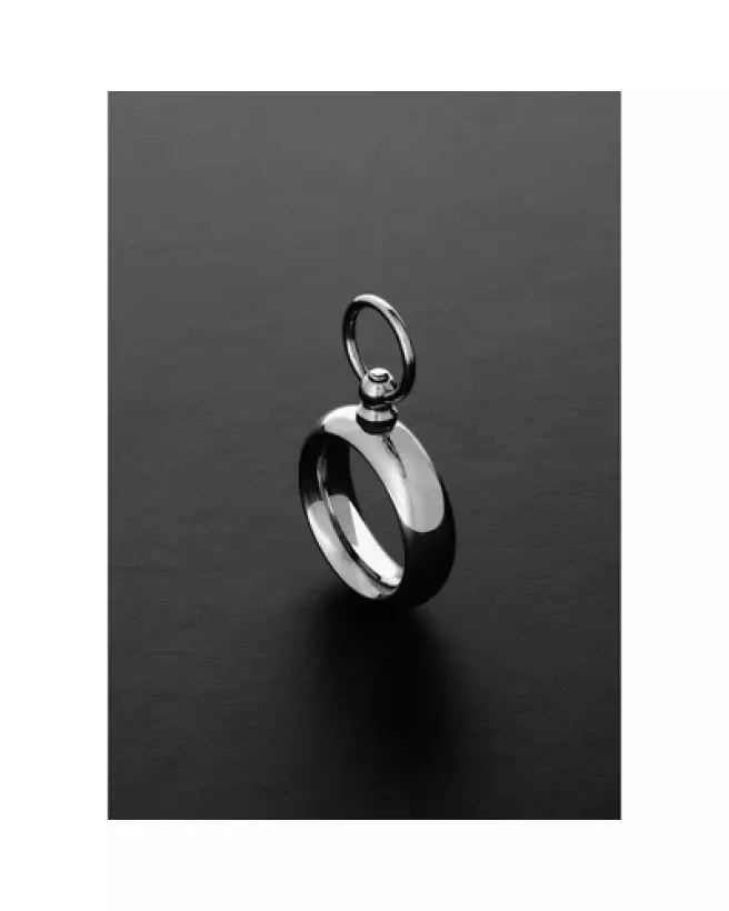 Anneau Donut en acier avec O-ring de Steel by Shots, robuste et précis-1