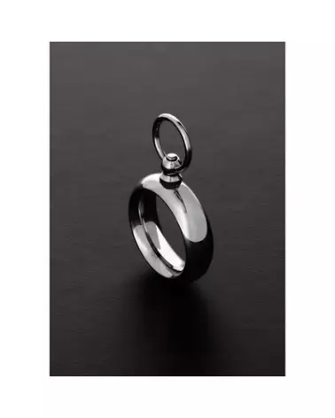 Image du Donut Ring en métal avec O-ring par Steel by Shots, taille 15x8x45 mm-1