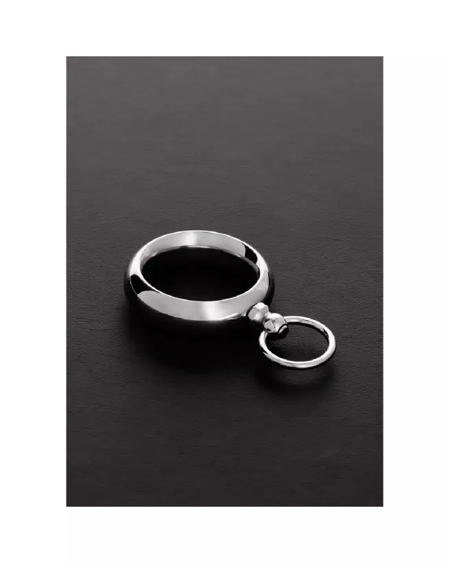 Image du Donut Ring en métal avec O-ring par Steel by Shots, taille 15x8x45 mm-3