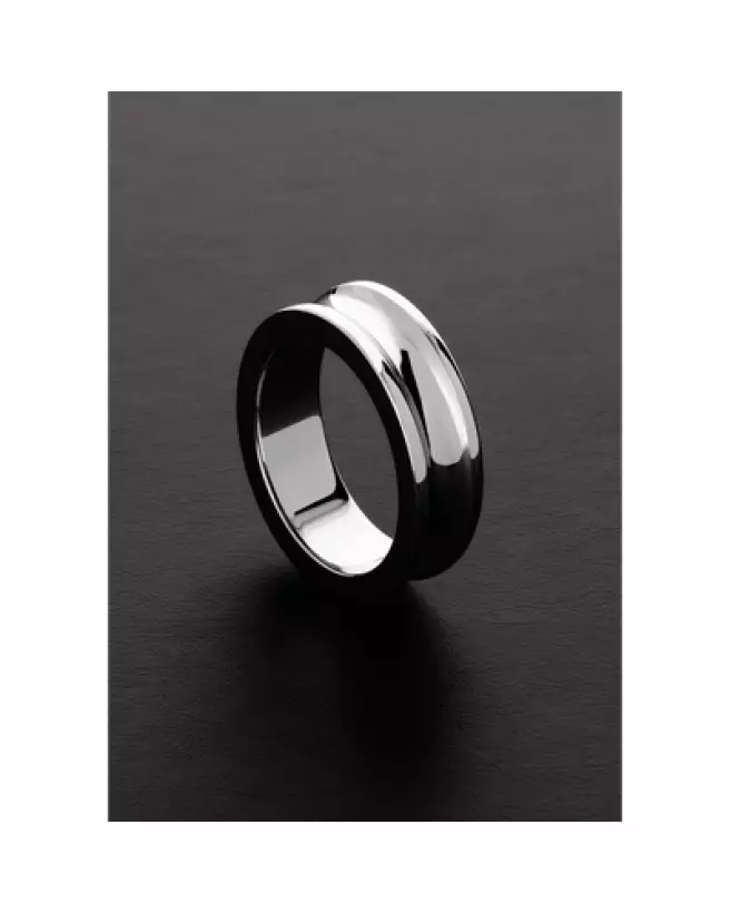 Underlying C-Ring en métal 0.6 x 2.2 / 15 x 55 mm par Steel by Shots-1