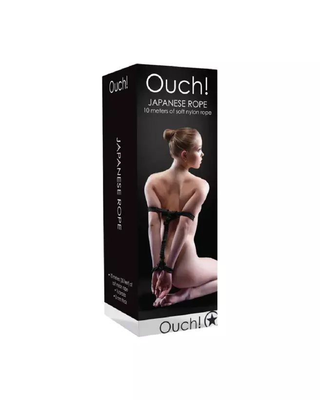 Corde Shibari japonaise Ouch! by Shots pour bondage, qualité premium, 10m-2