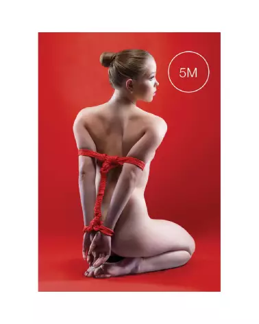Image de corde Shibari japonaise Ouch! by Shots, 5m de longueur, idéale pour l'art du lien-5