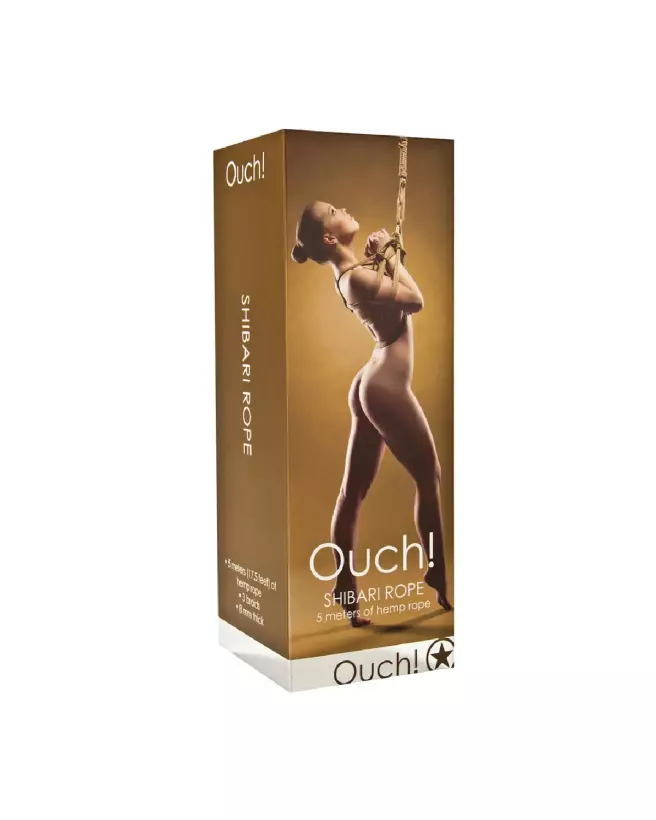 Corde Shibari Ouch! by Shots 5m pour bondage et pratique sécurisée-2