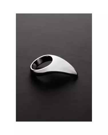 Image du Teardrop C-Ring 45mm en métal par Steel by Shots, design élégant et durable-3