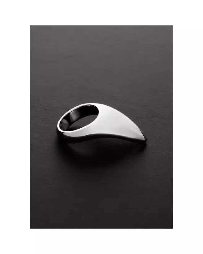 Image du Teardrop C-Ring 45mm en métal par Steel by Shots, design élégant et durable-4