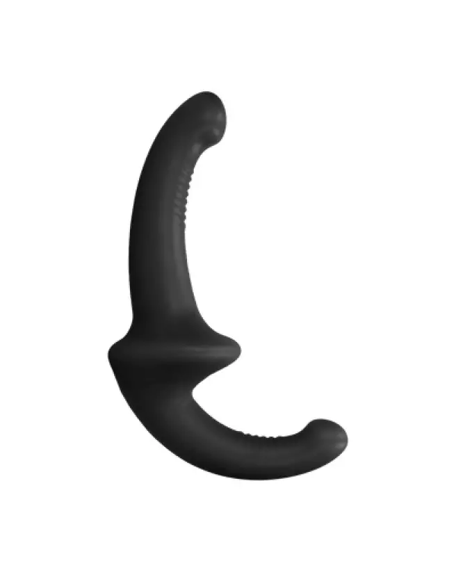 Image du Silicone Strapless Strap-On Ouch! by Shots, gode ceinture sans bretelles pour couple-1