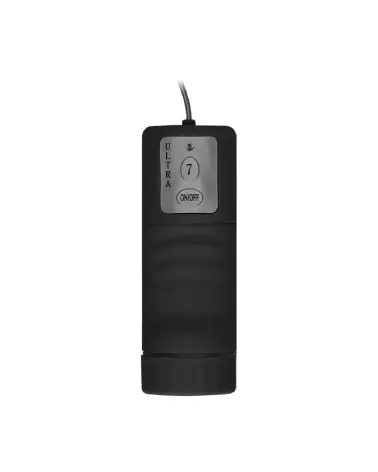 Vibrating Silicone Strapless Strap-On de Ouch! by Shots en action-6