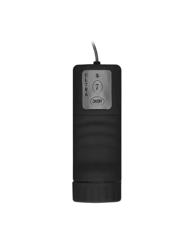 Vibrating Silicone Strapless Strap-On de Ouch! by Shots en action-7