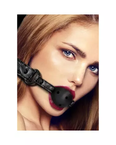 Image Breathable Ball Gag par Ouch! Shots pour jeux de soumission-1