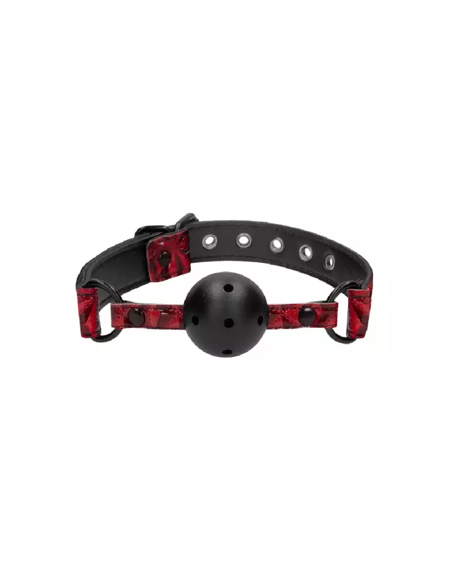 Baillon Breathable Ball Gag de Ouch! by Shots pour jeux de soumission et confort optimal-4