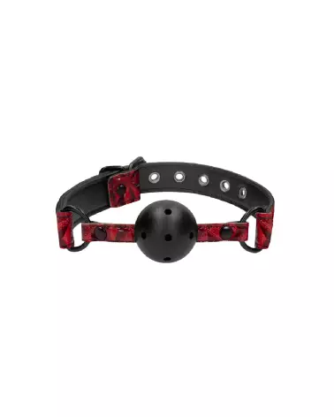Baillon Breathable Ball Gag de Ouch! by Shots pour jeux de soumission et confort optimal-4