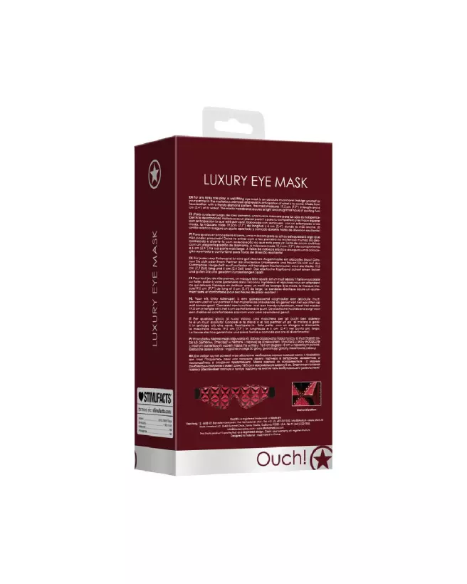Masque pour les yeux Ouch! by Shots pour jeux de rôle et bondage-3