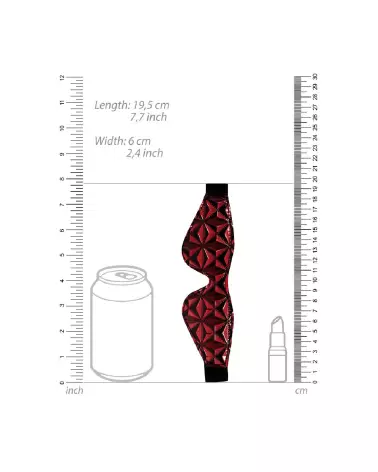 Masque pour les yeux Ouch! by Shots pour jeux de rôle et bondage-7