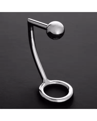 Photo de l'Intruder with C-Ring en métal de Steel by Shots, accessoire robuste et élégant-1