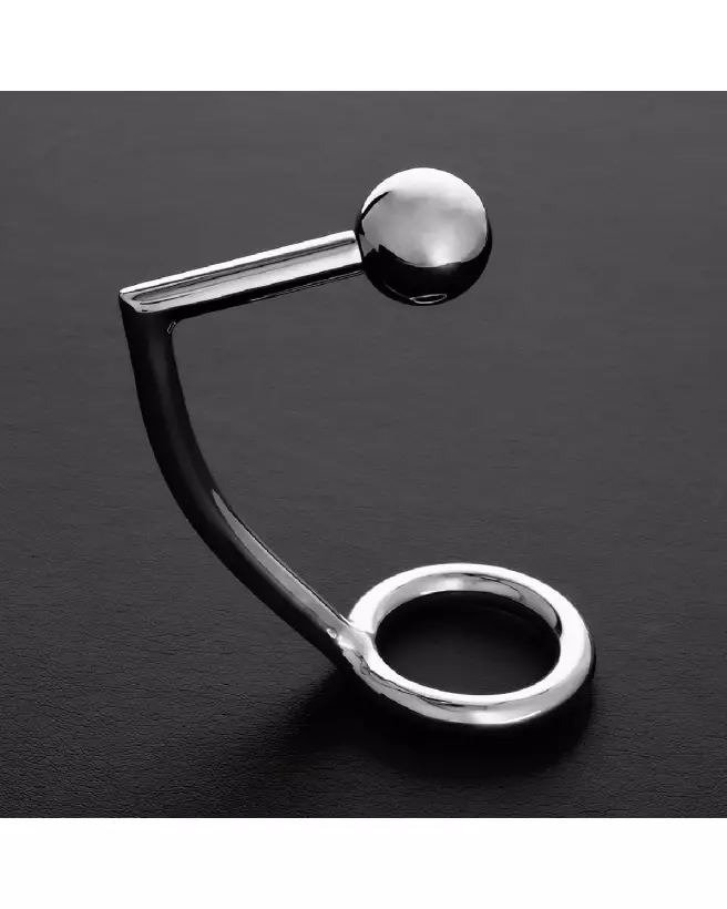 Photo de l'Intruder with C-Ring en métal de Steel by Shots, accessoire robuste et élégant-5