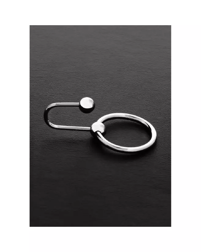 Full Stop C-Ring en acier 28mm par Steel by Shots, haute qualité et durabilité-3