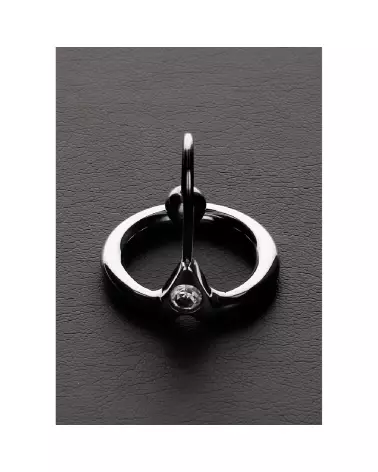 Image Lock N Load Glans Ring Cum Stopper en métal de Steel by Shots-6