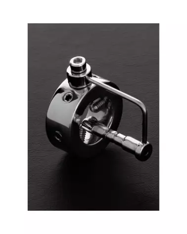 Image du Spike Ring avec Plug P par Steel by Shots, anneau métallique de 25mm-1