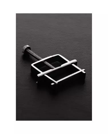 Pince à tétons en métal ajustable Steel by Shots pour jeu sensoriel-3