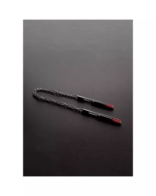 Image du Deluxe Forceps Clamp 4.5 Inch en métal par Steel by Shots, outil de précision et qualité-1