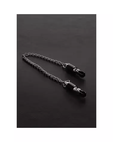 Pinces pour tétons Barrel en métal avec chaîne de Steel by Shots-1