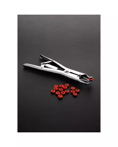 Pinces pour tétons en métal Steel by Shots, accessoire BDSM de haute qualité-1