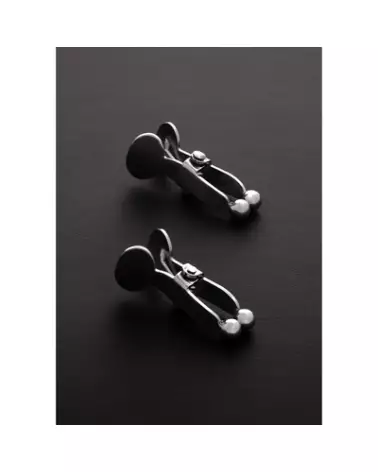 Image des Balls Pincher Nipple Clamps en métal de Steel by Shots-1