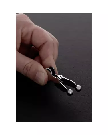 Image des Balls Pincher Nipple Clamps en métal de Steel by Shots-5
