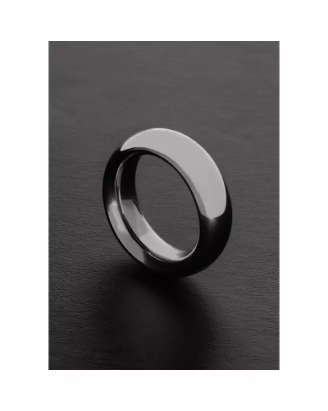Anneau Donut C-Ring en métal de Steel by Shots, dimensions 15x8x50 mm-1