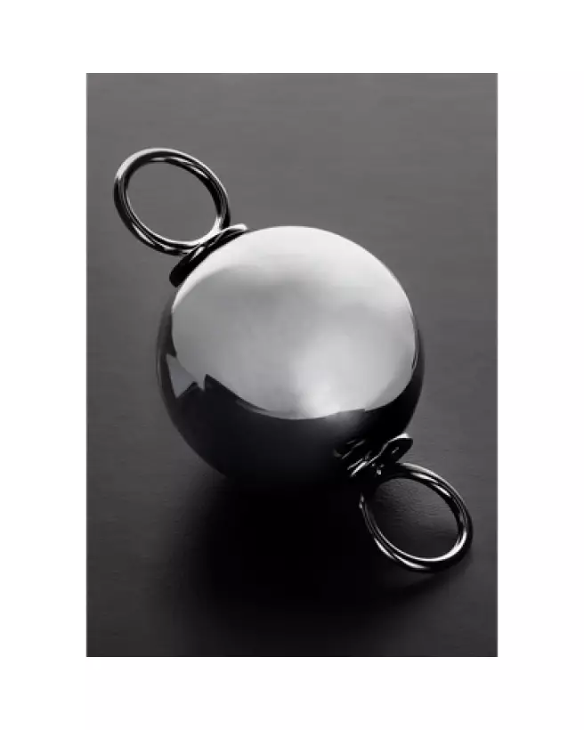 Image du Auto Bondage Ice Ball Lock en métal par Steel by Shots-1