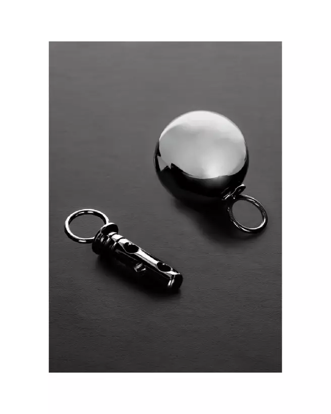 Image du Auto Bondage Ice Ball Lock en métal par Steel by Shots-3