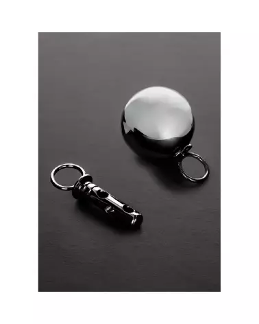 Image du Auto Bondage Ice Ball Lock en métal par Steel by Shots-3