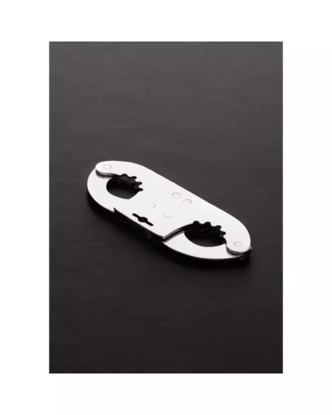 Menottes de pouce Steel by Shots en métal robuste pour sécurité maximale-1