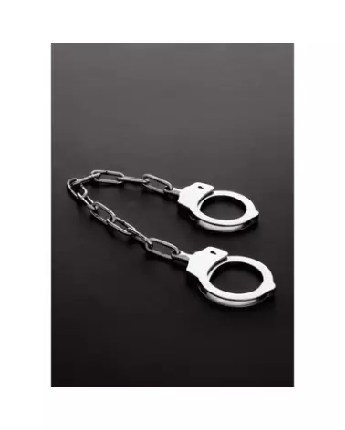 Menottes en métal Peerless de Steel by Shots pour sécurité optimale-1